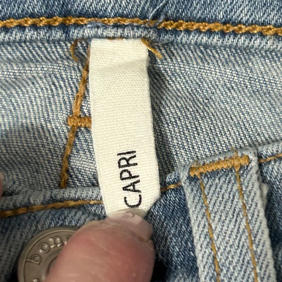 LIKE NEW! Women's Rag & Bone Wiley Capri Skinny Jeans - 26 - Picture 5 of 11